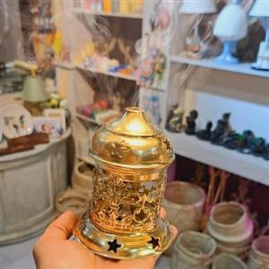 بخور سوز عربی بخورسوز برنجی جاعودی عربی جاعودی برنجی جاعودی فلزی جاعود ابشاری فلزی جاعودی بخورسوز پودری جاعودابش