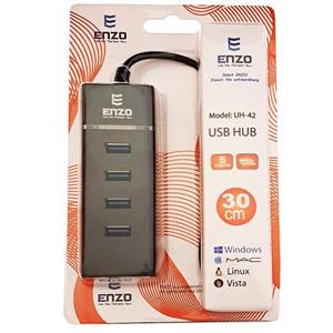 هاب 4پورت ENZO UH-42 USB2