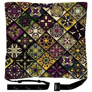 تشک صندلی مخمل رنس مدل M1-10077 سایز 38x38 سانتی متر