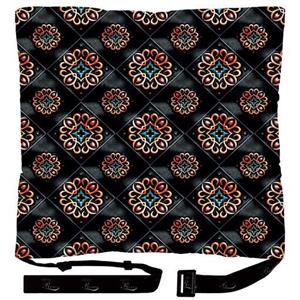 تشک صندلی مخمل رنس مدل M1-10069 سایز 38x38 سانتی متر