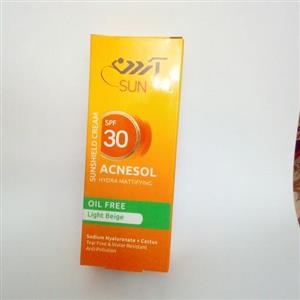 کرم ضدآفتاب فاقدچربی بژ روشن spf30آردن
