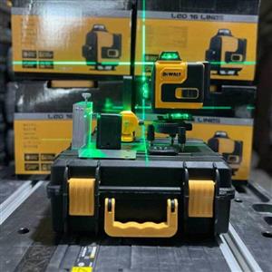 تراز لیزری دیوالت  و ماکیتاچهار بعدی 16لاین ریموت دار پنج پایه