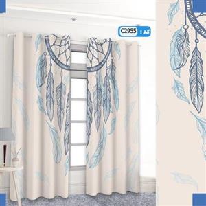 پرده اتاق خواب و پذیرایی-طرح دریم کچر-کد 2955