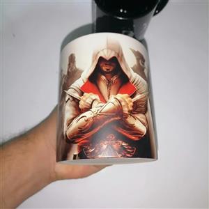 ماگ حرارتی گیمینگ اساسین کرید ( assassins creed ) اتزیو . ازیو . پلی استیشن.  ایکس باکس