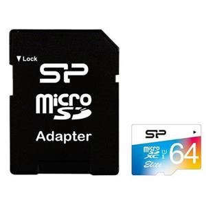 کارت جافظه سیلیکون پاور 64 گیگابایت Micro SD memory Silicon Power Elite