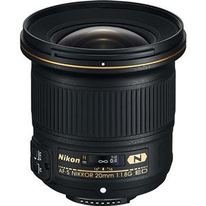 لنز دوربین عکاسی نیکون مدل AF-S NIKKOR 20mm f/1.8G ED Nikon AF-S NIKKOR 20mm f/1.8G ED