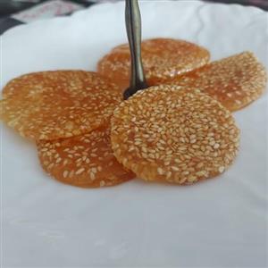 پولکی کنجدی پرکنجد (همراه با هدیه)