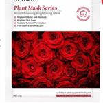 ماسک روشن کننده ورقه ای گل رز SEOMOU(آبرسان مرطوب کننده نرم کننده )
