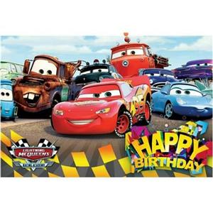 بنر تم تولد بیم بوم طرح ماشین ها سایز 100 در 150 سانتیمتر