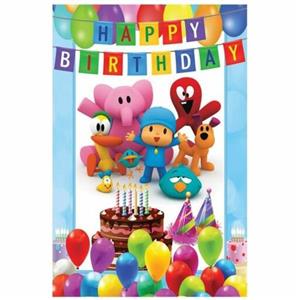 بنر تم تولد بیم بوم طرح پوکویو کد 02 سایز 100 در 150 سانتیمتر