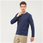 ESSENTIAL LS TEE M MOOD INDIGO 171470