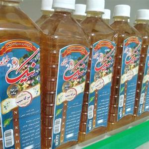 سرکه سیب  یک لیتری تولید کاشان محصولات سالم
