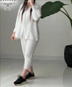 ست شومیز شلوار کراش