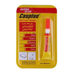 چسب قطره ای حجم 3گرمی کاسپین