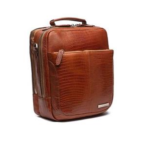 کیف رودوشی.چرم طبیعی.جنوا لزار.کد 51138L.عسلی .خانه چرم تبریز