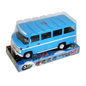 ماشین بازی مدل مینی بوس مرسدس بنز آبی رنگ