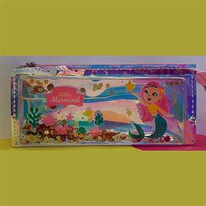 جامدادی آکواریومی تک زیپ جنس عالی