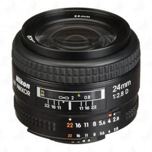 لنز  دوربین عکاسی نیکون مدل  AF NIKKOR 24mm f/2.8D Nikon AF NIKKOR 24mm f/2.8D