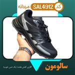 کفش کتونی و اسپرت مردانه سالومون مشکی سفید سایز 42 تا 45
