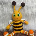 عروسک زنبوری دستبافتقد عروسک 30cmقابل سفارش