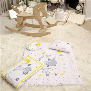 سرویس خواب  نوزاد 4 تیکه چیکو طرح بره