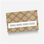 استیکر(برچسب) کارت عابر بانک-طرح دخترانه- لویی ویتون(Louis Vuitton)-کد54-سفارشی