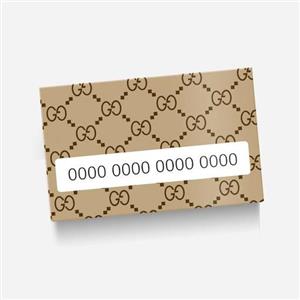 استیکر برچسب کارت عابر بانک طرح دخترانه لویی ویتون Louis Vuitton کد54 سفارشی 