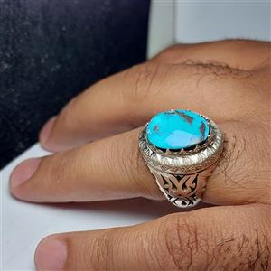 انگشتر نقره مردانه دلربا براق کد 1270