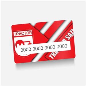 برچسب و استیکر استیکر(برچسب) کارت عابر بانک-طرح تیم تراکتورسازی تبریز-کد41-سفارشی 
