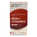 کپسول آیرون پلاس ویتامین ث نیچرز پلنتی Natures Plenty Iron