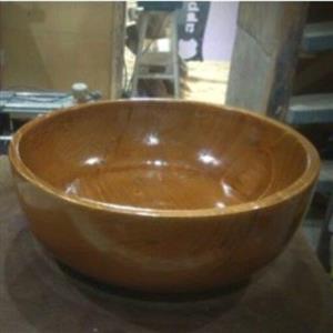 کاسه چوبی براق بزرگ 9-28