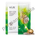 ماسک  ورقه ای  صورت عصاره حلزون برند VEZE وِزِ - 25 گرم