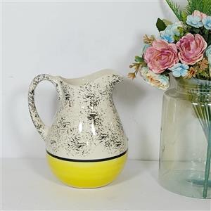 پارچ متوسط طرح مرمر زرد سرامیک