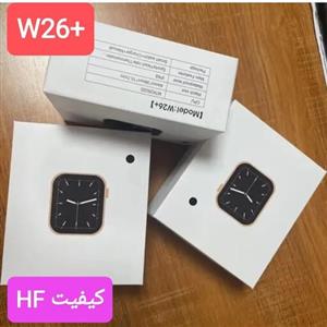 ساعت هوشمند طرح اپل واچ سری 6 مدل پرفروش W26 plus  کیفیت صفحه HD دارای اسپیکر و میکروفون