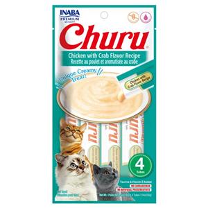 بستنی گربه چورو طعم مرغ و خرچنگ تعداد ۴ عدد