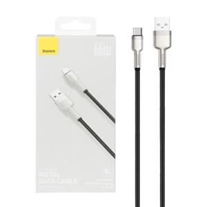 کابل تبدیل USB به USB-C بیسوس مدل CAKF000201 66W طول 2 متر