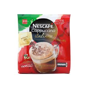 کاپوچینو نسکافه nescafe ایتالیایی 20 ساشه 19.3 گرم