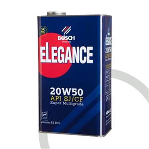 روغن موتور بوش الگانس 20W50 SN حجم 4.5 لیتری