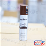 اسپری پرپشت کننده موی آگیوا Agiva Fiber Spray رنگ قهوه ای حجم 150 میل