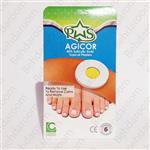 Agicor 40% Salicylic Acid Topical Plasters 6 Pieces In Box