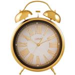 ساعت رومیزی فلزی مدل BELMONT کد B-700 رنگ SILVER و GOLD و ANTIQUE