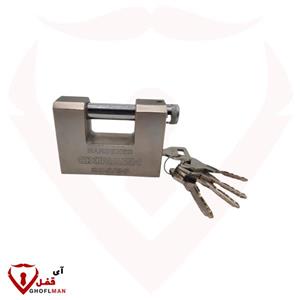 قفل کتابی تمام فولاد طرح سیزاسایز85 کد 102007 اکسیناژ