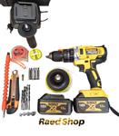 دریل شارژی ۱۰۸ ولت دیوالت ابزار دار دو حالته مدل Dewalt moto 755 108 V