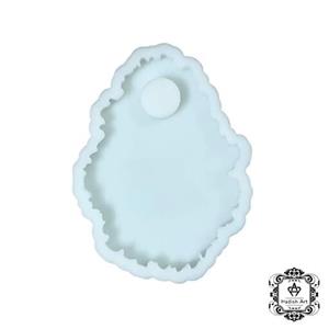 قالب سیلیکونی پالت ناخن فانتزی سایز 13 در 9 سانتی متر و ضخامت 5 میلی متر