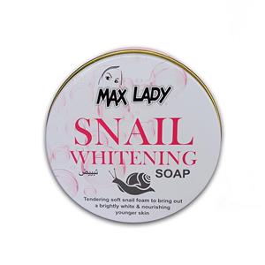 صابون قوطی فلزی حلزون مکس لیدی max lady
