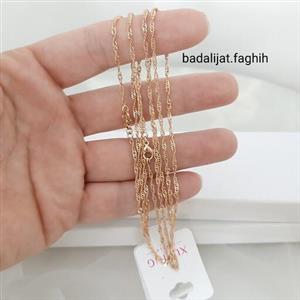زنجیر دیسکو برند ژوپینگ فوق العاده شیک و کاملا رنگ ثابت و آبکاری شده با طلا