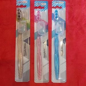 مسواک نرم دن تک سیمپل وایت بلیستر ( نرم) 