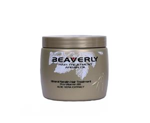 ماسک موی کراتینه دار بیورلی beaverly حجم 500 میل Beaverly Hair Treatment Argan Oil