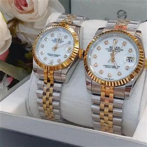 ساعت ست زنانه مردانه رولکس درجه یک موتور ژاپنی