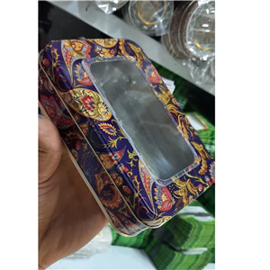 ظرف بسته بندی زعفران- خاتم مستطیل (عمق3سانت)